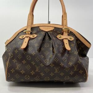Louis Vuitton Monogram Handbag Tivoli Brown